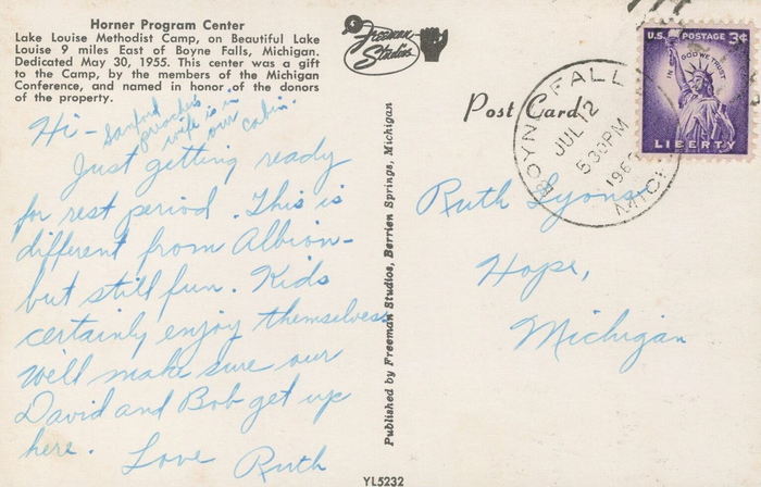 Pentoga Park - Vintage Postcard
